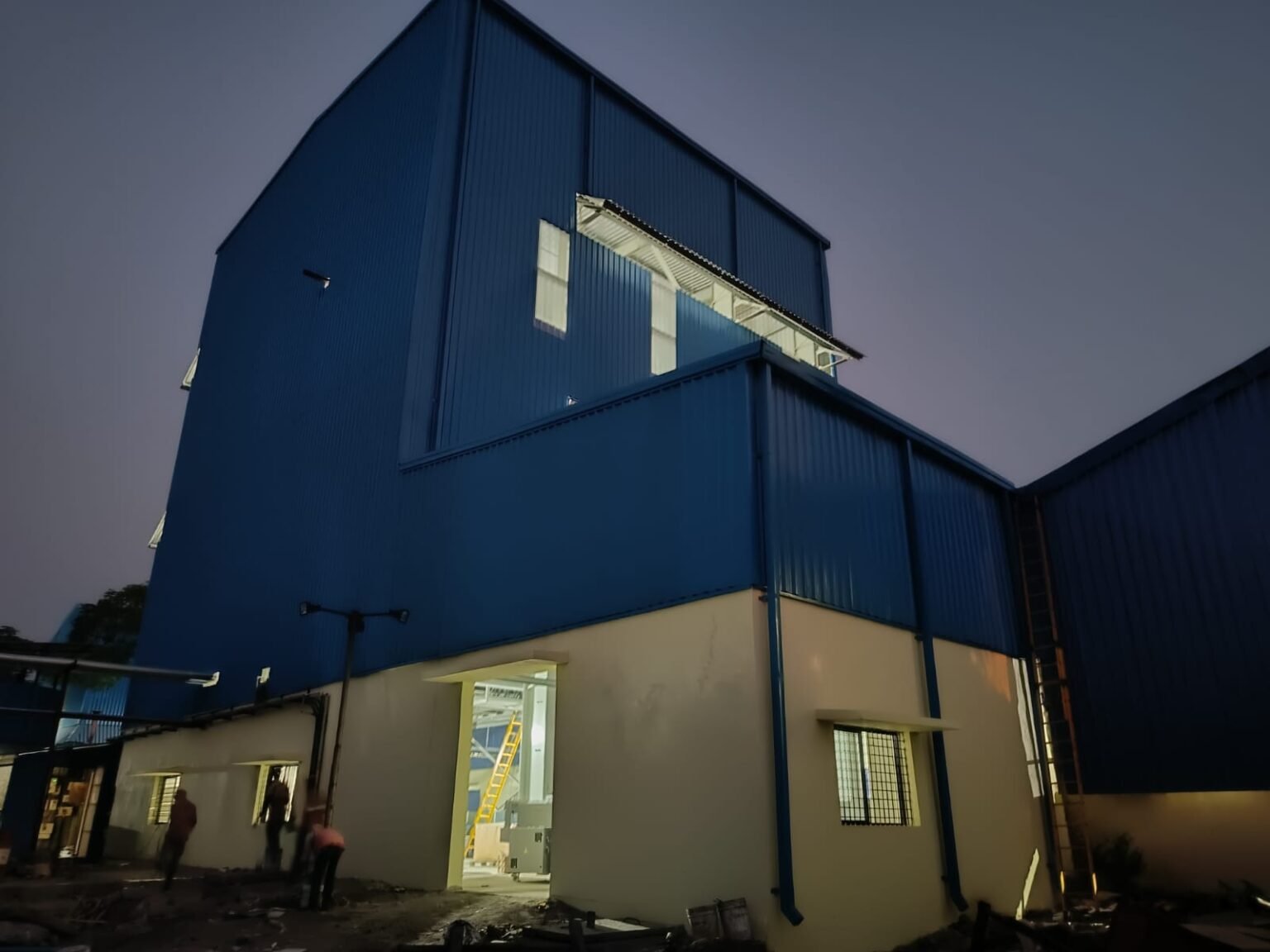 Pre-engineered buildings providing efficient space utilization.